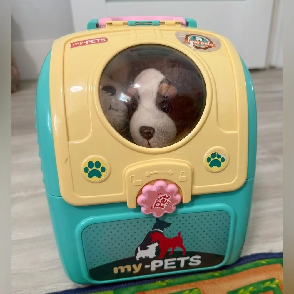 My Pet Bubble Window Backpack For Plush Stuffy Stuffed Animals Kids Toy